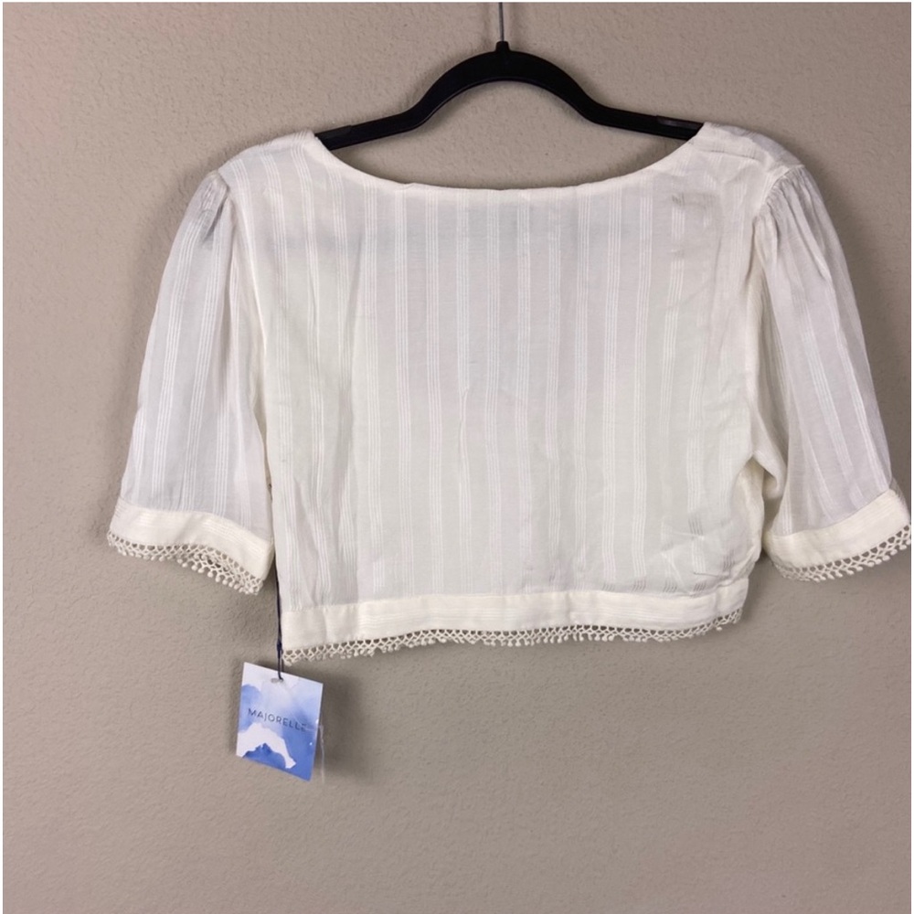REVOLVE x Majorelle white cactus crop top - Picture 7 of 8